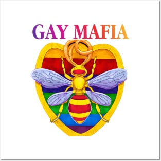 Gay Mafia Flower of the Bee Posters and Art